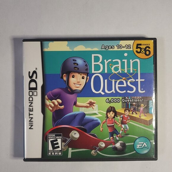 Brain Quest Grades 5 & 6 - Nintendo DS - Picture 1 of 4